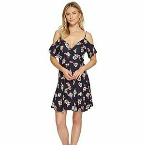 Angie Cold Shoulder Wrap Dress